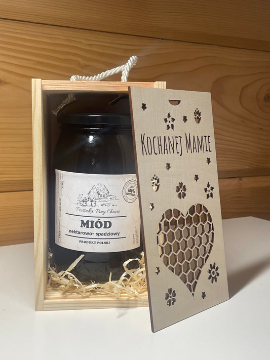 Miód Nektarowo-Spadziowy - Upominek (Kochanej Mamie)
